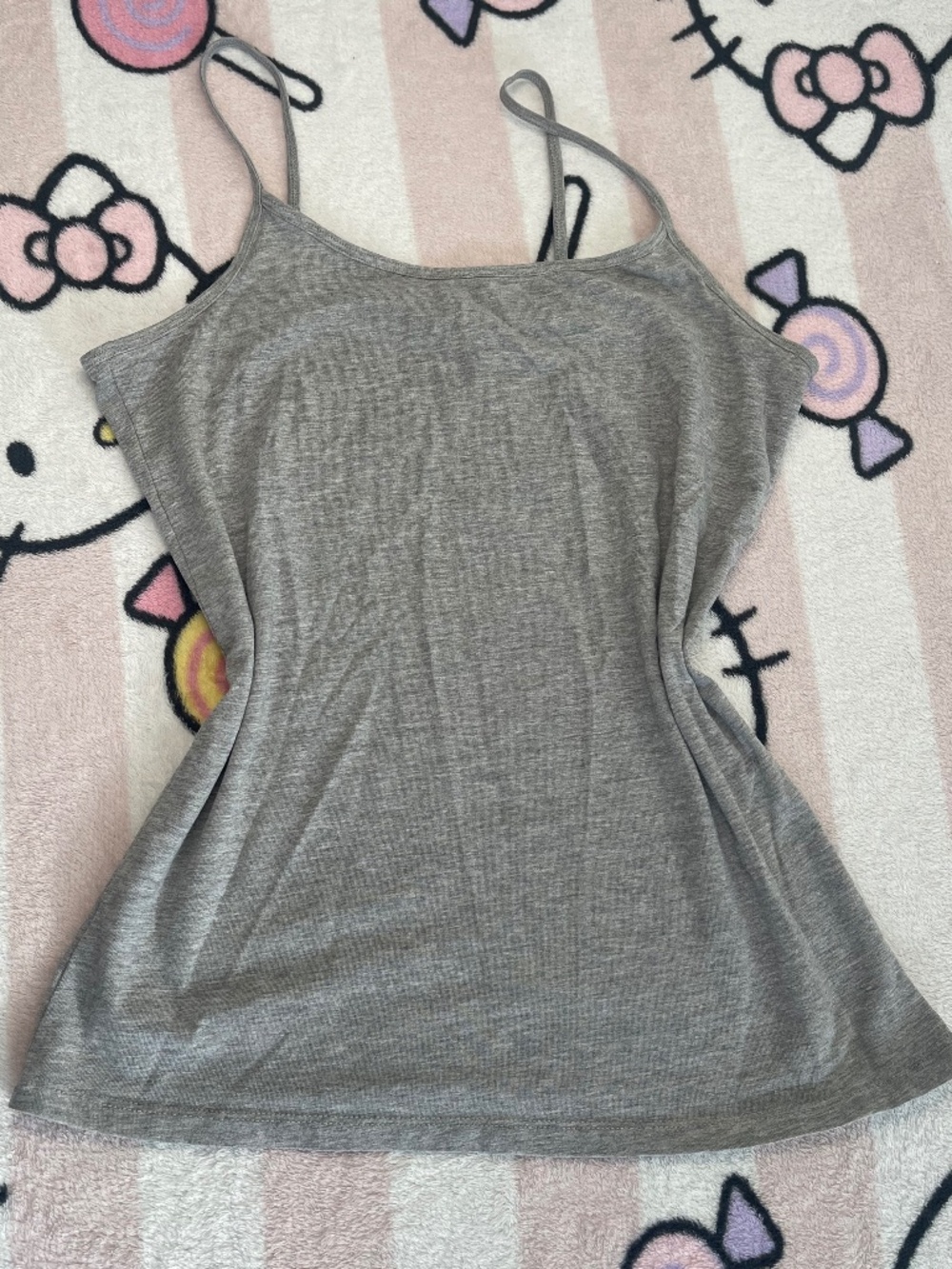 Grey tank top